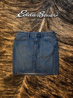 Women’s Eddie Bauer Denim Skirt Size 2